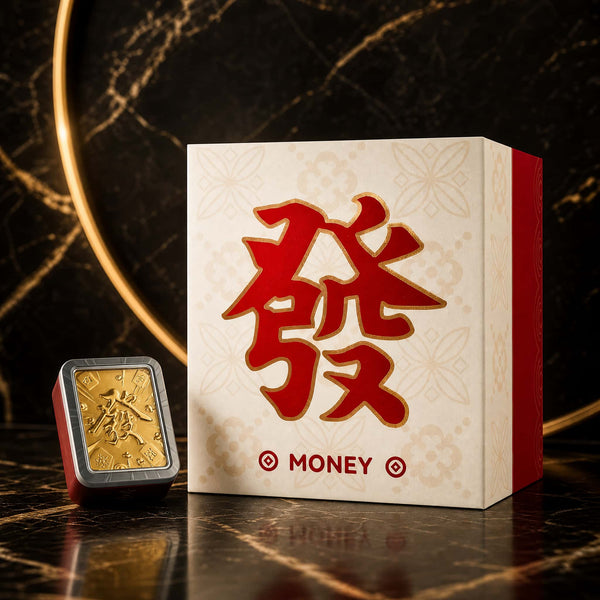 24K Gold Mahjong Car Diffuser | Master Xi