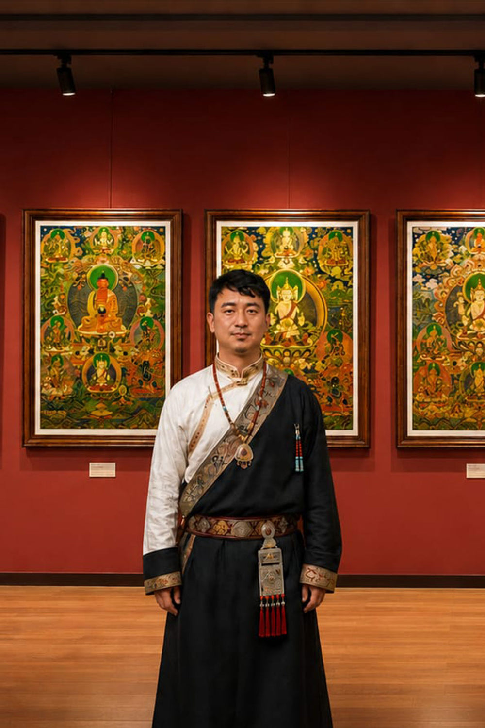 Master Xi — Regong-trained, bank-grade gold craft